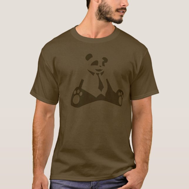 Panda-Aussenseiter T-Shirt (Vorderseite)