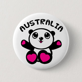 Panda Australien Button