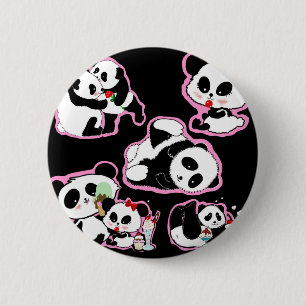 Panda Baby Button