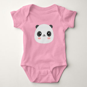 Panda Baby Strampler