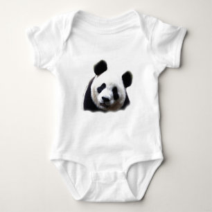 Panda Baby Strampler