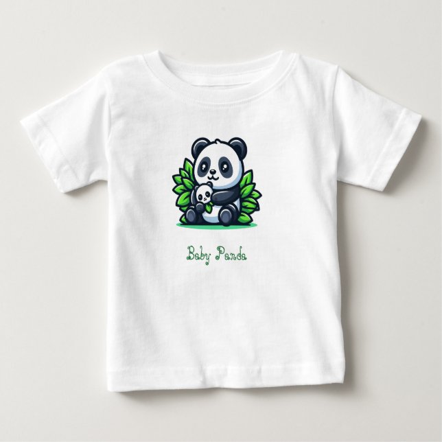 Panda Baby T shirt (Vorderseite)