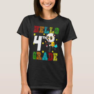 Panda Back, niedlicher Game-Dozent T-Shirt