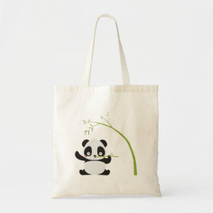 Panda Bamboo Niedlich Design Tragetaschen