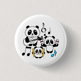 Panda Band - 1000Pandas von Amanda Roos Button