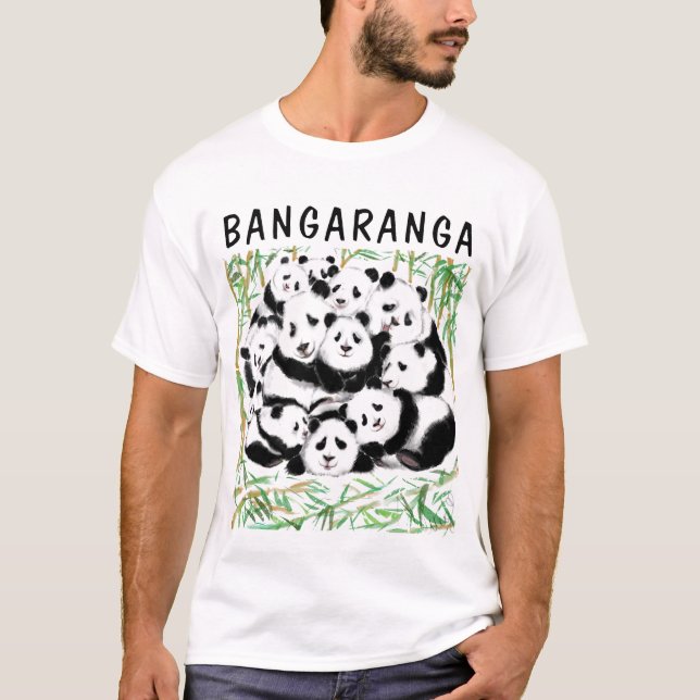 Panda Bangaranga T-Shirt (Vorderseite)