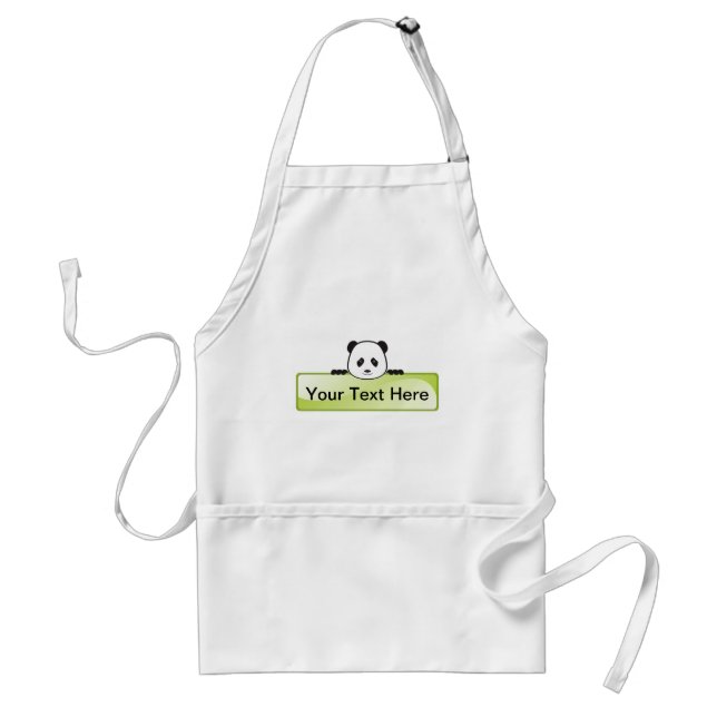 Panda-Banner Schürze (Vorne)