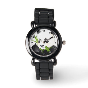 Panda-Bär Armbanduhr