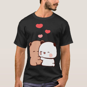 Panda Bär bubu und dudu hugs Liebe T-Shirt
