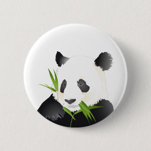 Panda-Bär Button