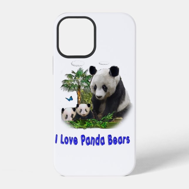 Panda-Bär Case-Mate iPhone-Hülle iPhone Hülle (Rückseite)