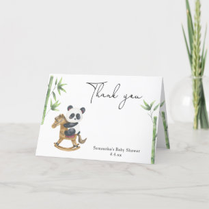 Panda-Bär Danke Baby Shower