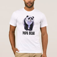 Panda-Bär, der helle T - Shirt der
