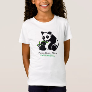 PANDA-Bär - gefährdete Arten - China - wild lebend T-Shirt