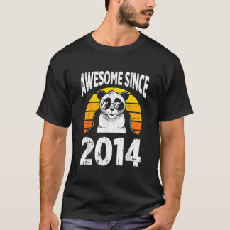 Panda Bär Großartig Seit 2014 9. 9 T-Shirt