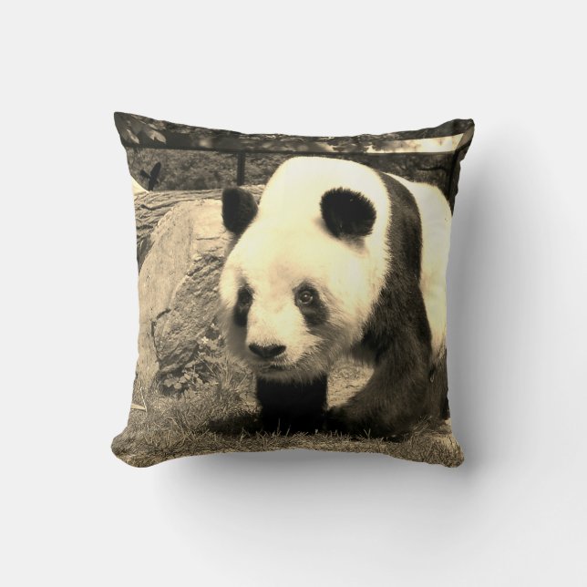 Panda-Bär Kissen (Vorderseite)