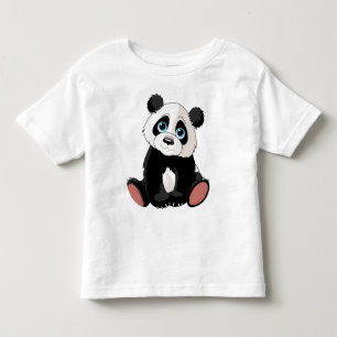 Panda-Bär Kleinkind T-shirt