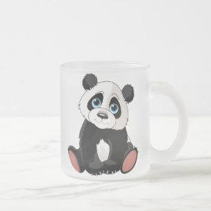 Panda-Bär Mattglastasse
