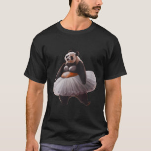 Panda Bär mit Ballettkleid Panda Dancing T-Shirt