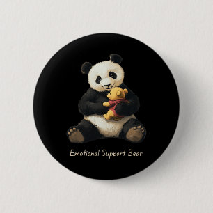 Panda-Bär mit einem Niedlichen Bär für emotionale Button