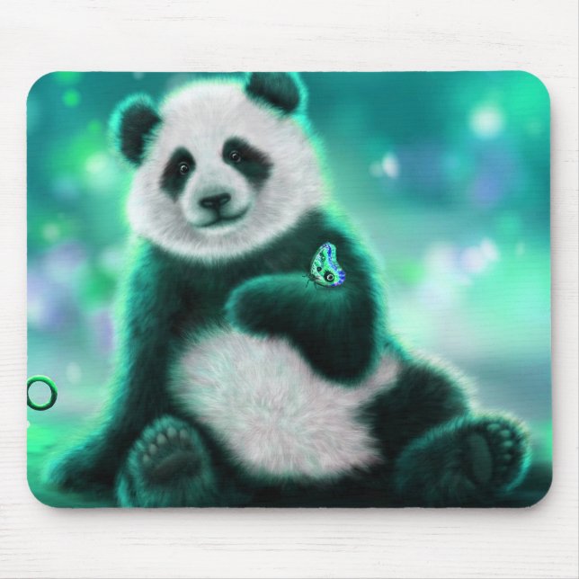 Panda-Bär Mousepad (Vorne)