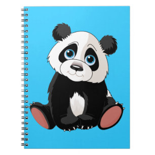 Panda-Bär Notizblock