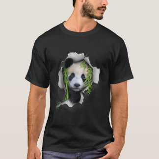 Panda Bär Panda Panda Zoo Tier Panda Baseball T-Shirt