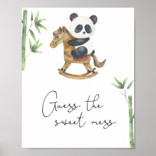 Panda Bär - Raten Sie mal, das süße Chaos Poster