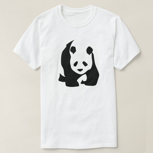 Panda-Bär T-Shirt (Design vorne)