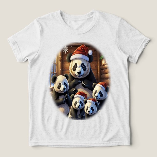 Panda-Bär T-Shirts (Design Vorderseite)