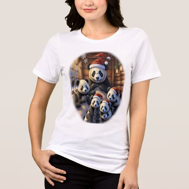 Panda-Bär T-Shirts (Vorderseite)