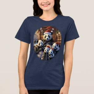 Panda-Bär-T-Shirts Tri-Blend Shirt