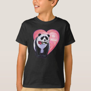 Panda Bär Valentinstag T-Shirt