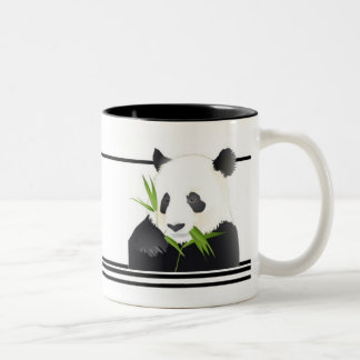 Panda-Bär Zweifarbige Tasse