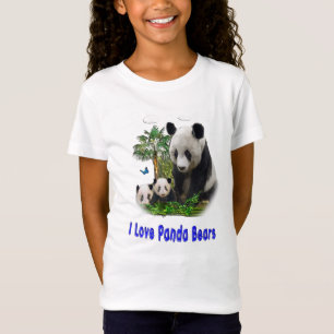 Panda Bären-Designs T-Shirt