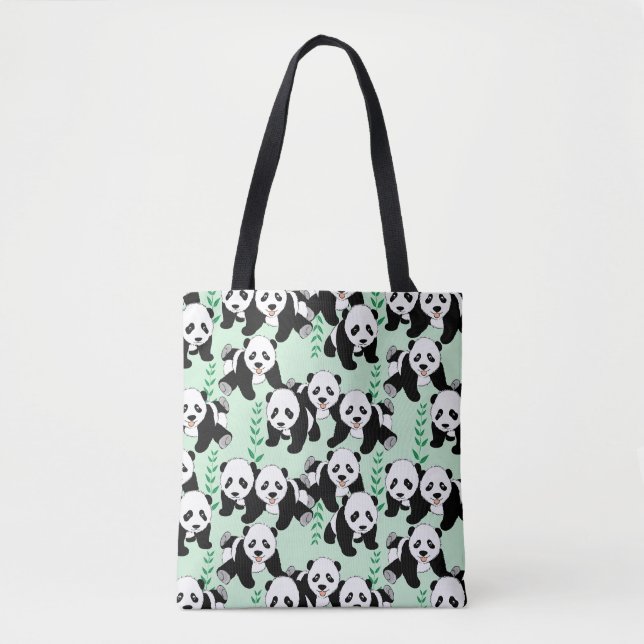 Panda-Bären grafisch (Vorderseite)