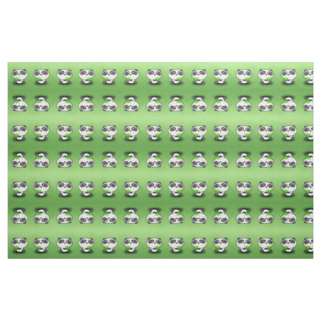 Panda-Bären reichlich Stoff (Fat Quarter (45,7 x 55,9 cm))