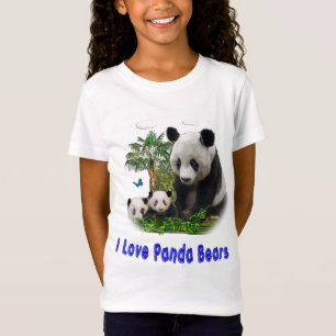 Panda-Bären T-Shirts
