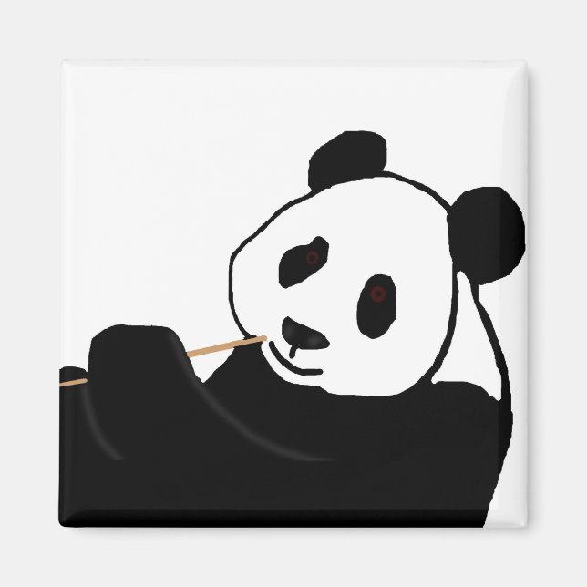 Panda-BärenfresMagnet Magnet (Vorne)