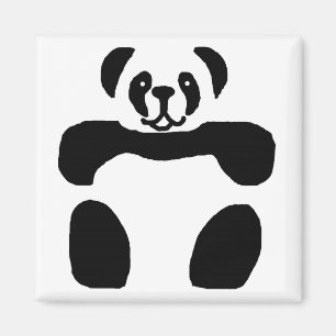 Panda-Bärenmagnet Magnet