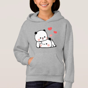 Panda Bärenpaar, Niedliche Bubu und Dudu-Schläger Hoodie