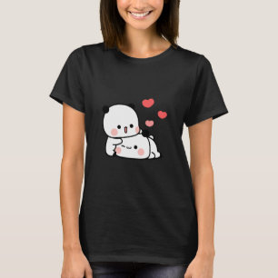 Panda Bärenpaar, Niedliche Bubu und Dudu-Schläger T-Shirt