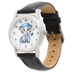 Panda-Bärenschwester Armbanduhr