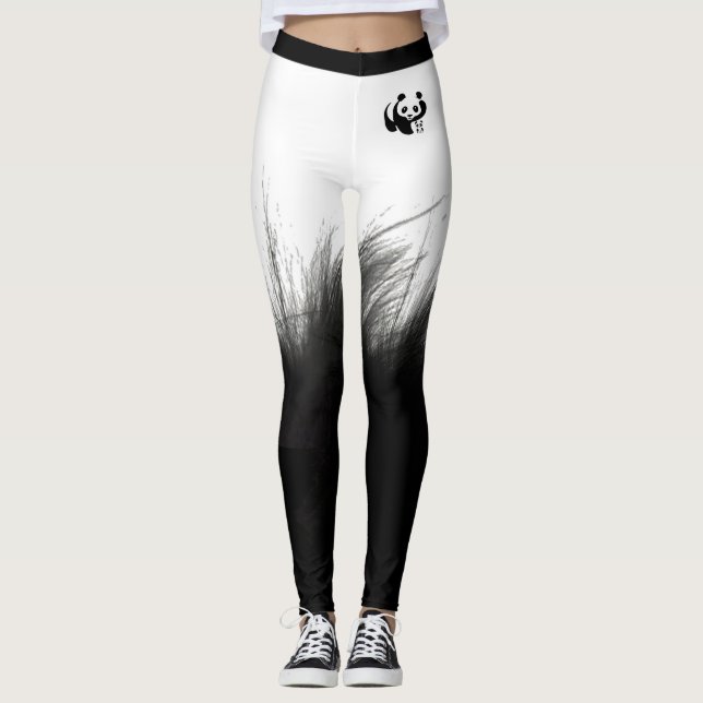 Panda-Bärn-Leggings Leggings (Vorderseite)