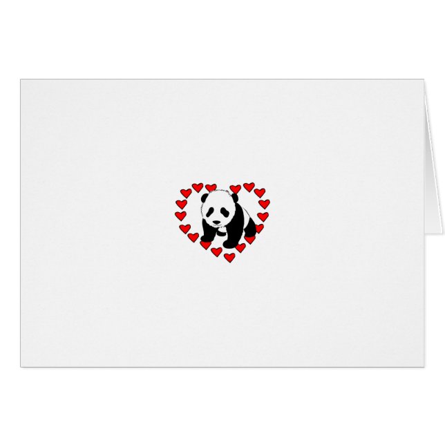 Panda-Bärn-Liebe (Vorderseite (Horizontal))