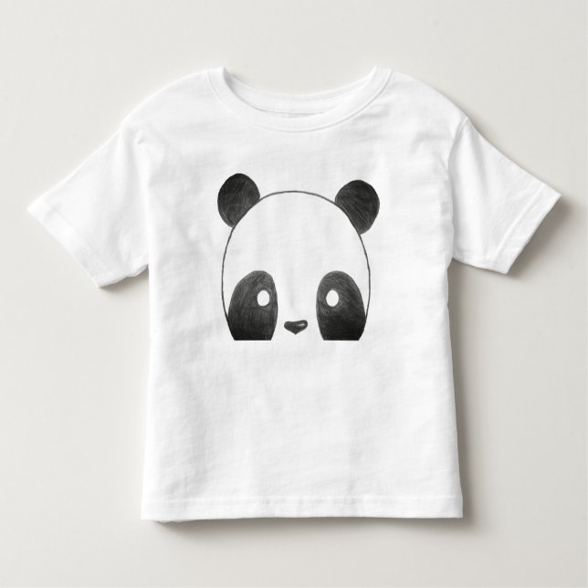 Panda-Bärn-PulloverHoodie Kleinkind T-shirt (Vorderseite)