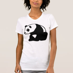 PANDA-BÄRN-SCHWARZWEISS-T-SHIRT T-Shirt