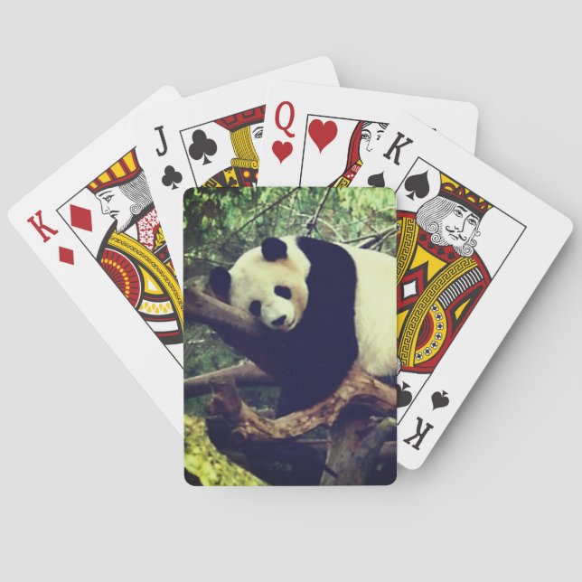 Panda-Bärn-Spielkarten Spielkarten (Rückseite)