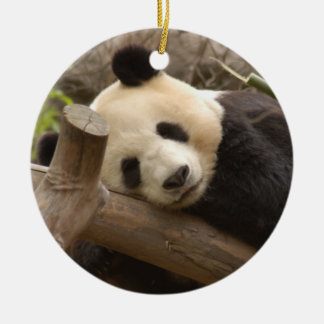 Panda-Bärn-Weihnachtsverzierung Keramik Ornament
