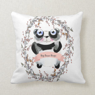 Panda-Bärnkissen Kissen